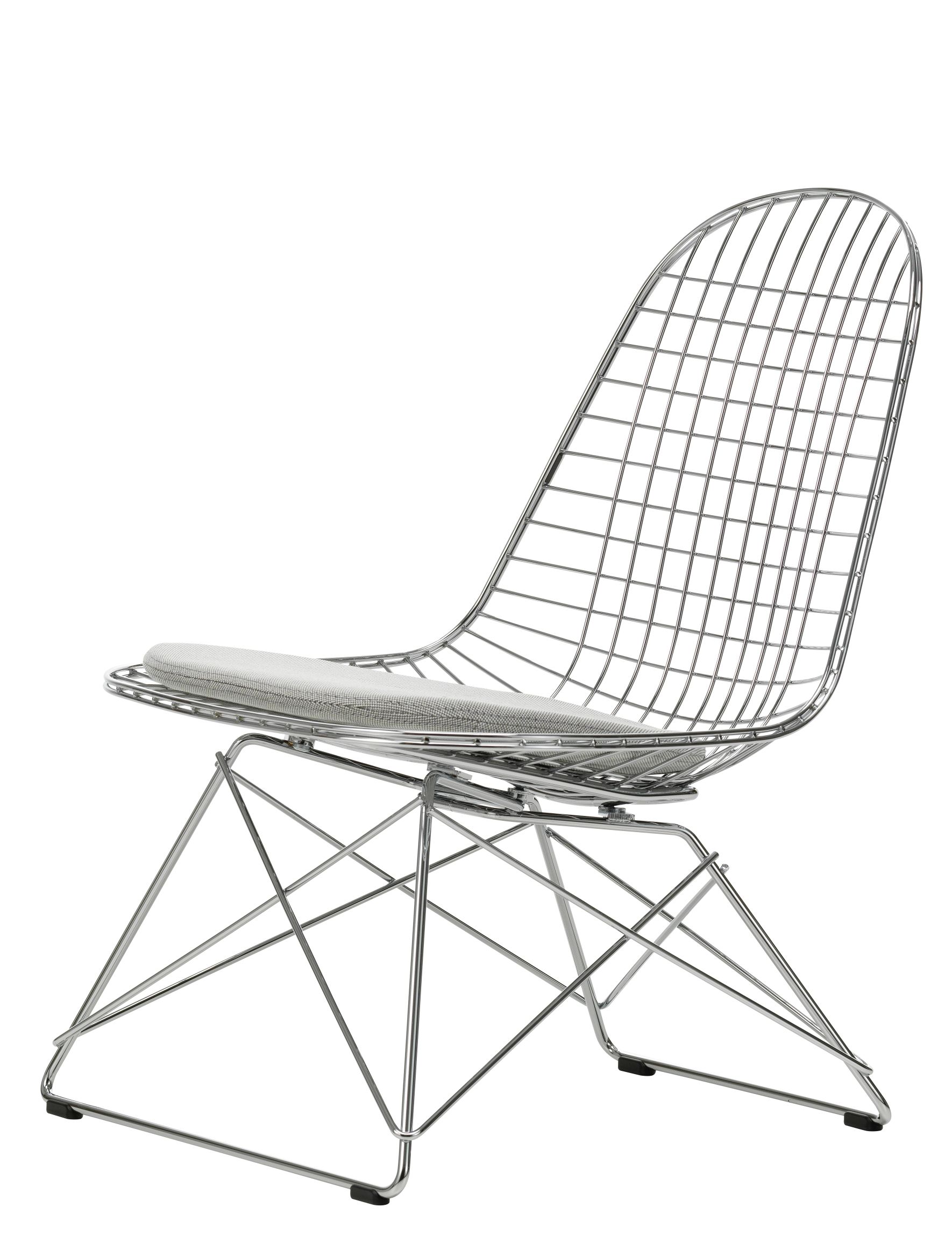 LKR-5 Wire Chair Chair with Seat Cushion Vitra
