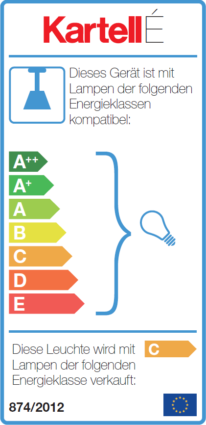 E`/ E Wall lamp Kartell
