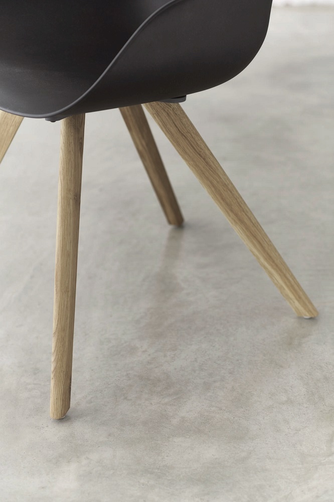 Yonda Universalstuhl Four-legged chair Wood frame Wilkhahn 