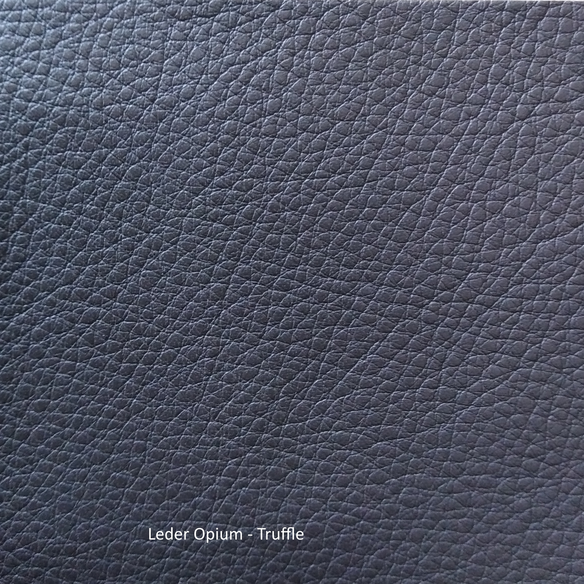 Leather samples Opium Freifrau Manufaktur