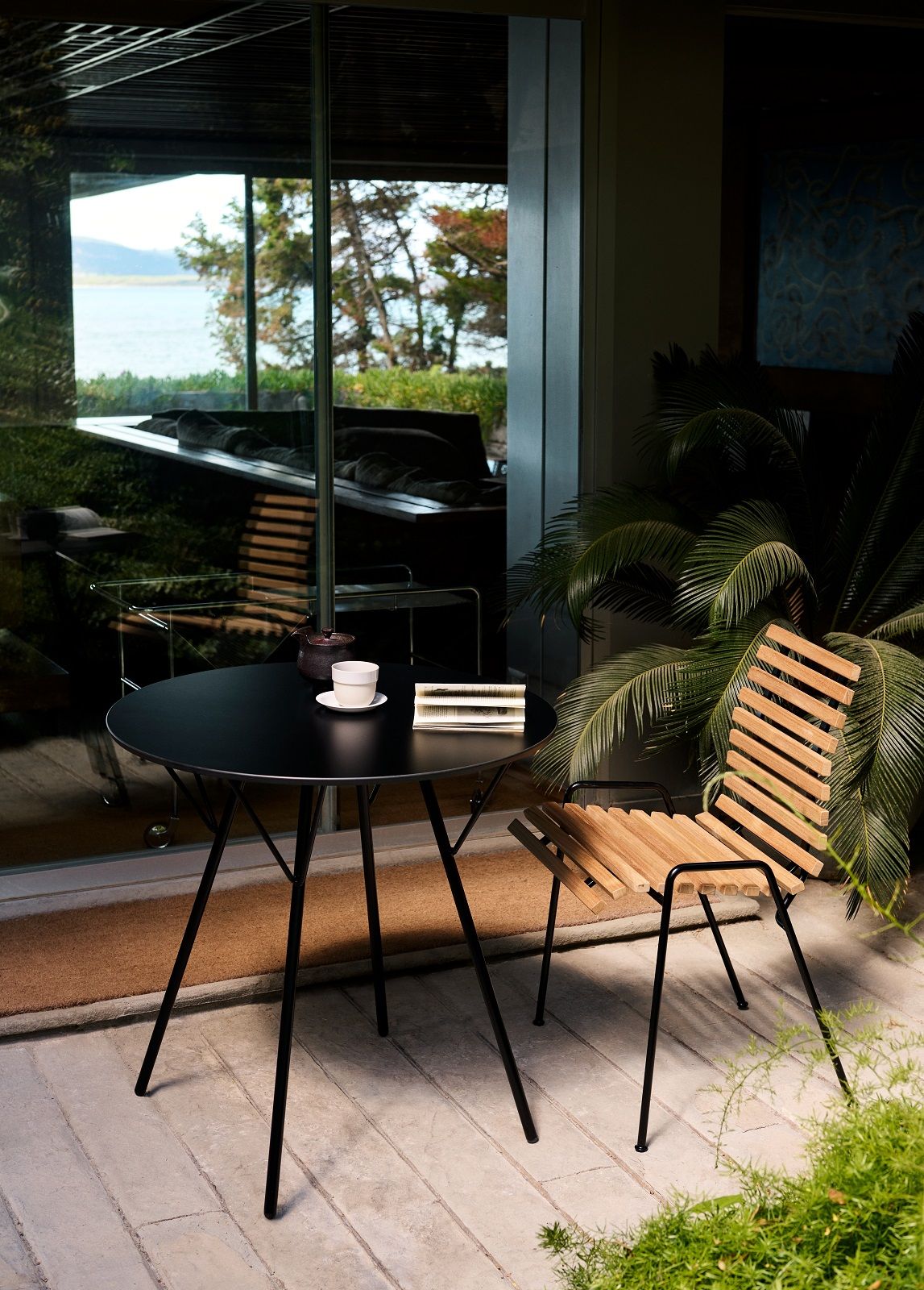 RFH Robin Day RD4 Outdoor Dining Chair Dining Chair AndTradition