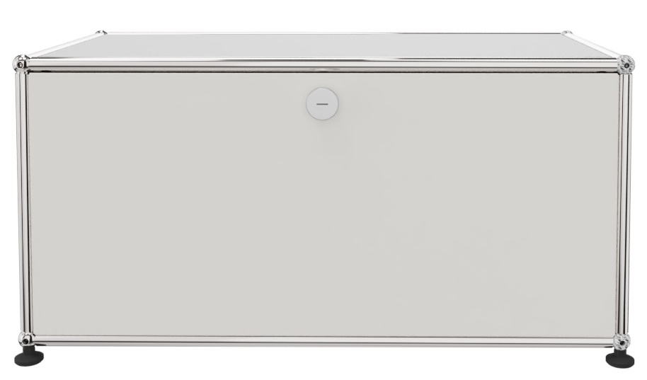 USM Haller Lowboard 1 Flap Pure white - FAST DELIVERY