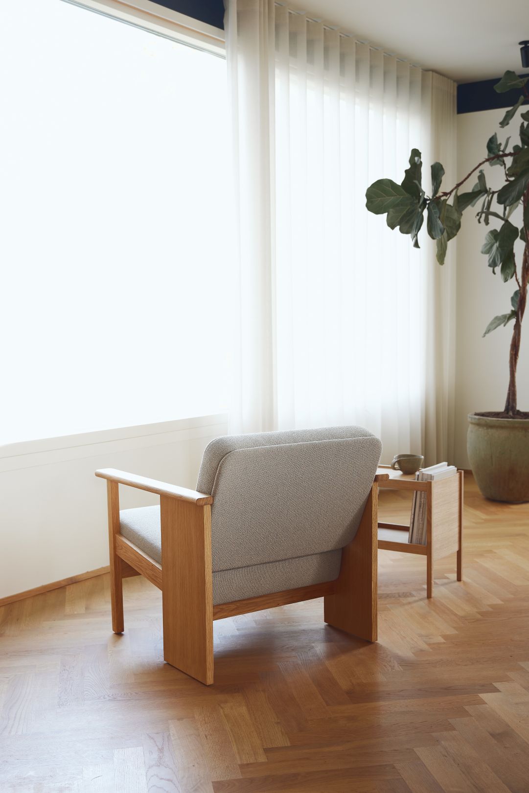 Block Lounge Chair Armchair Cover Hallingdal Form & Refine