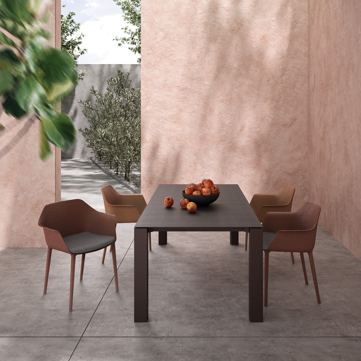 Gala Pure Eco SO0724 Stackable armchair Andreu World
