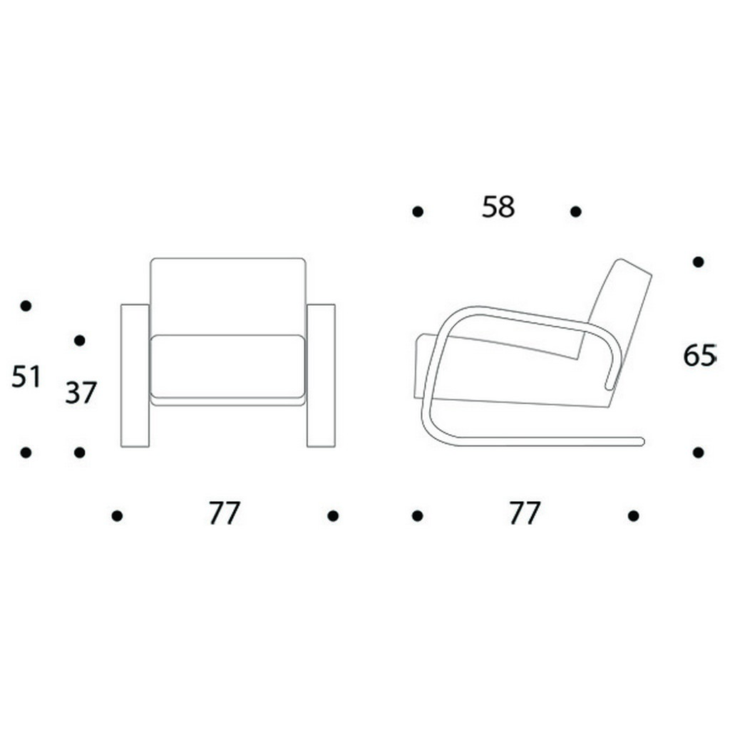 400 armchair Tank Artek