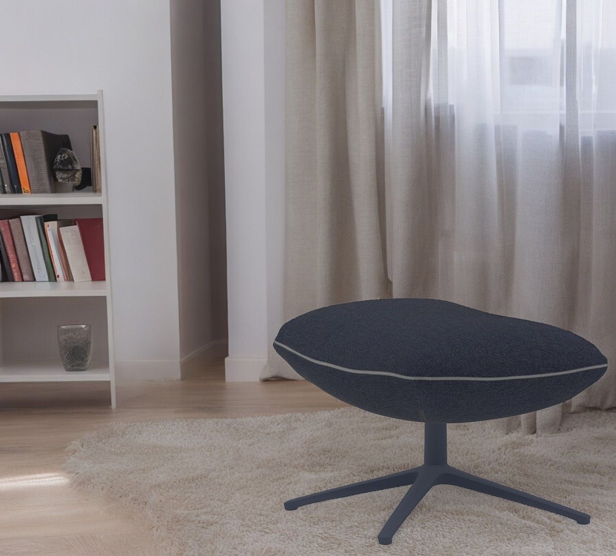 Jalis Lounge Stool 4-legged frame Cor