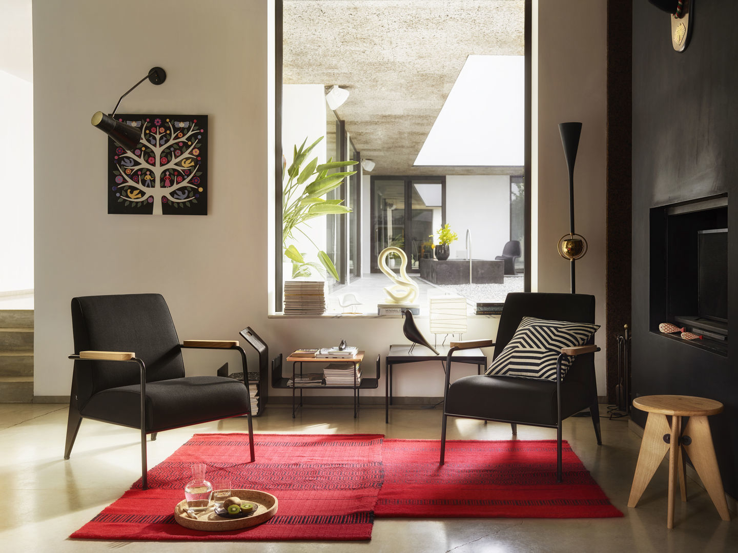 Tabouret Bois stool Vitra