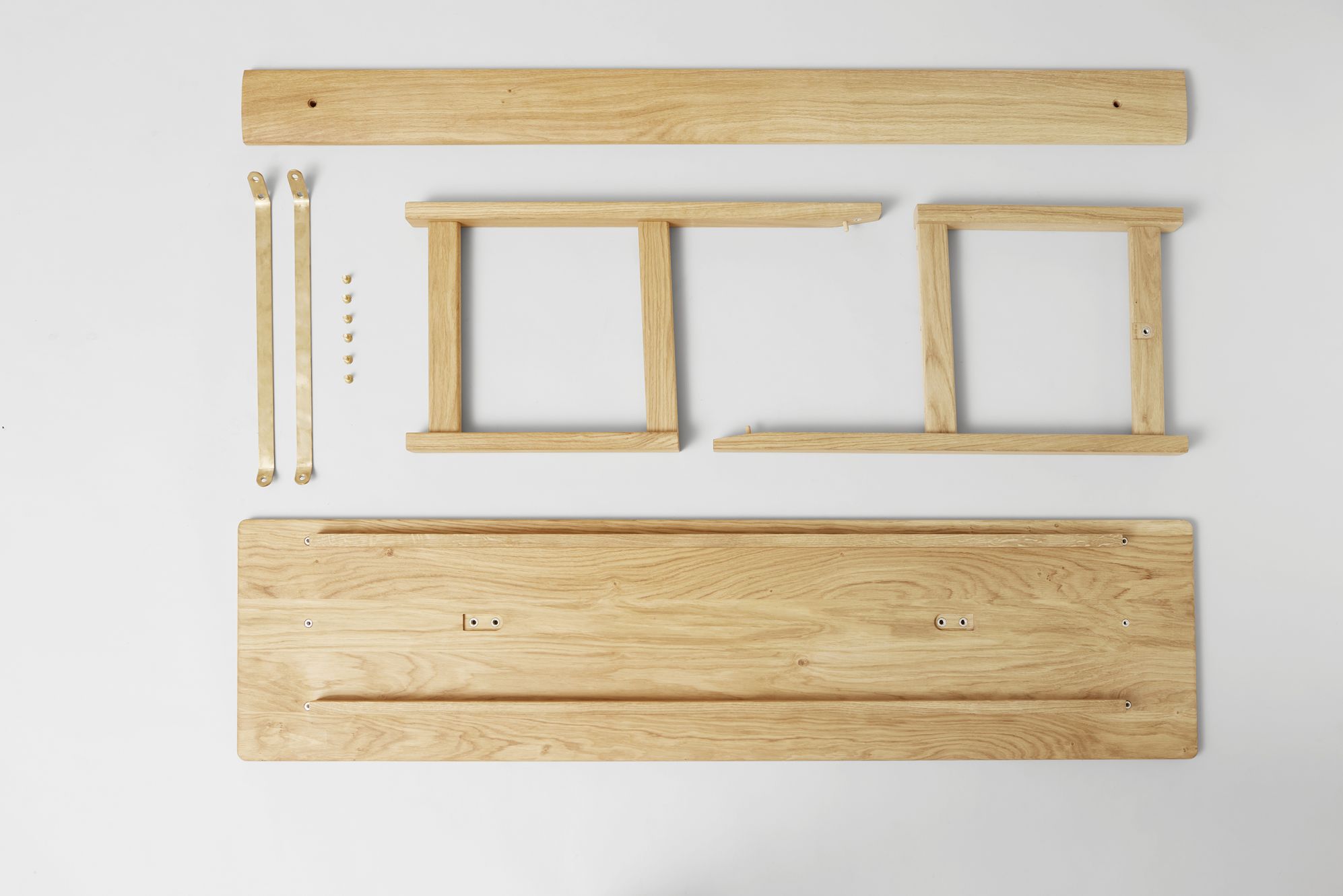 Position Bench Oak oiled Form & Refine