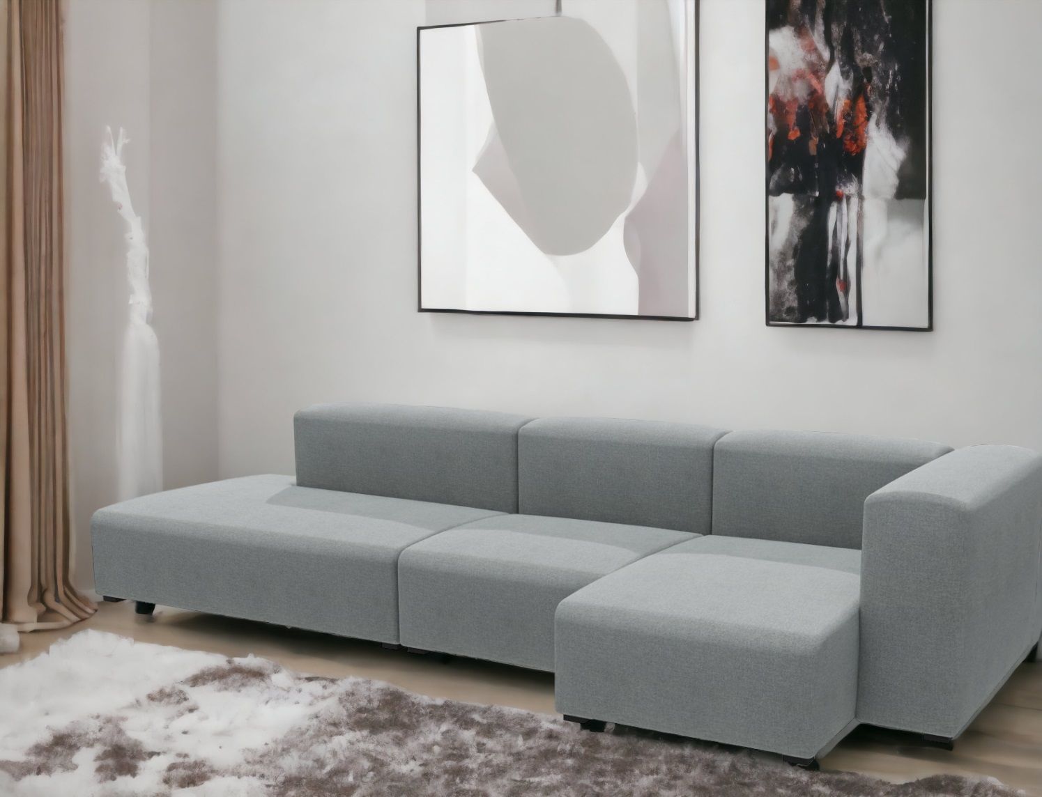 Mags Soft Sofa 3-seater Combination 3 Hay