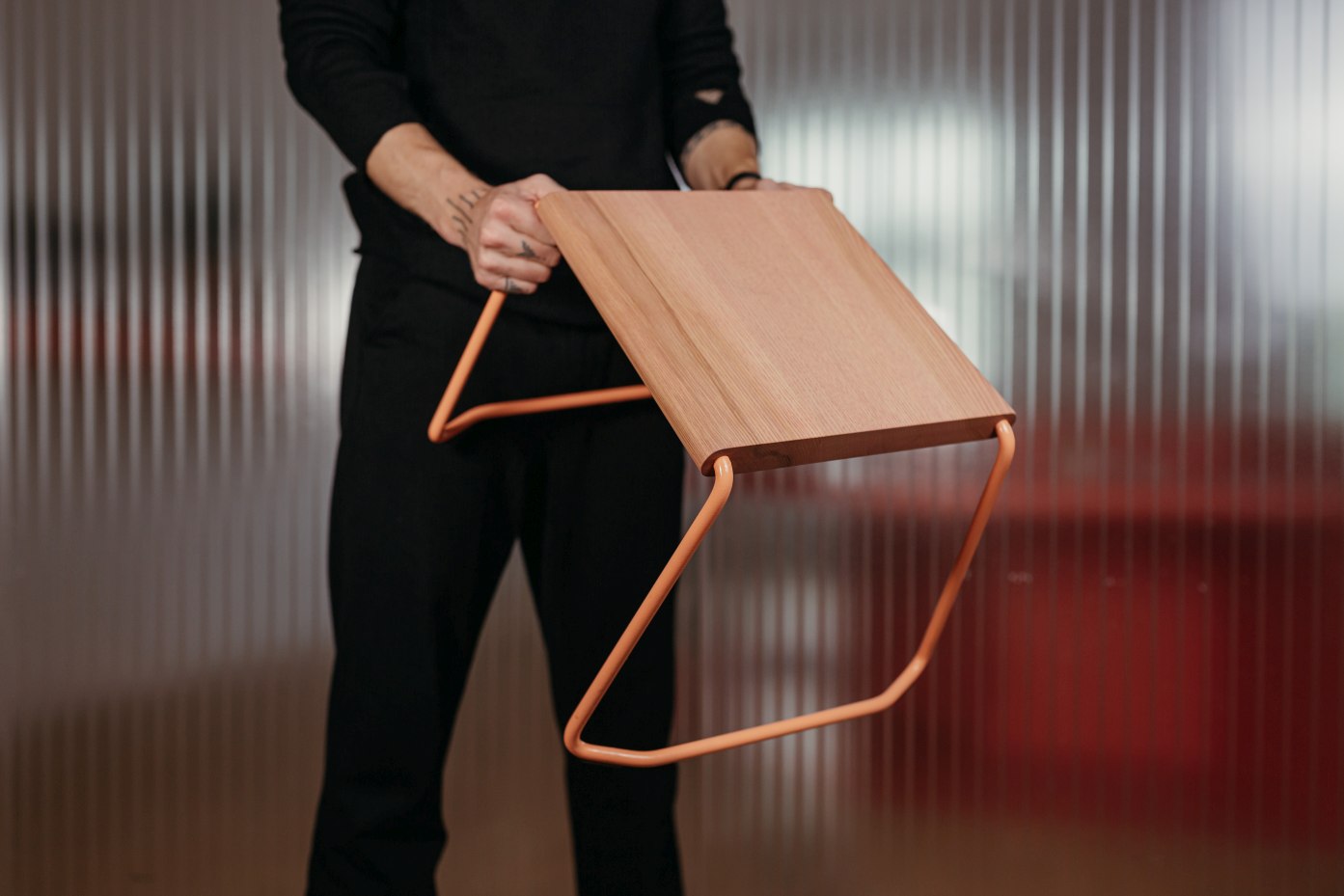 D:002 Side Table Melon Fuchs & Habicht