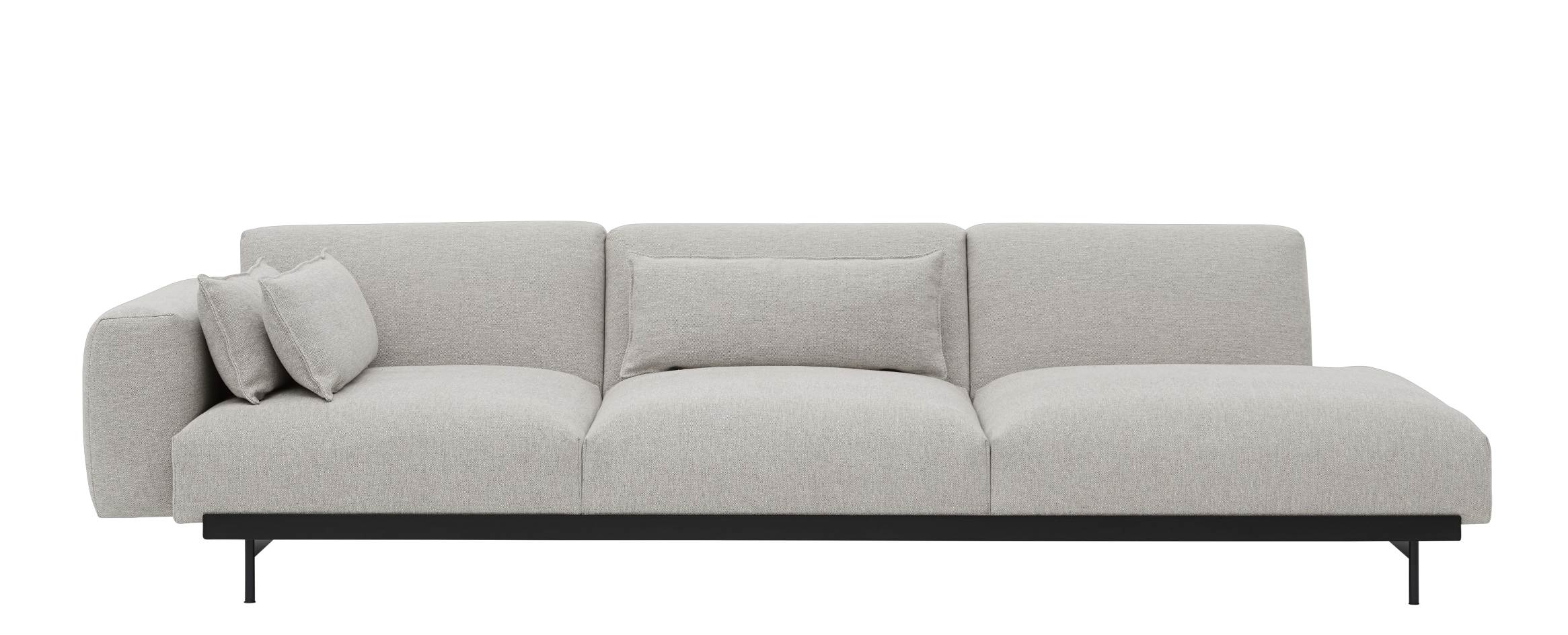In Situ Modular Sofa 3-Seater Chaise Longue Muuto