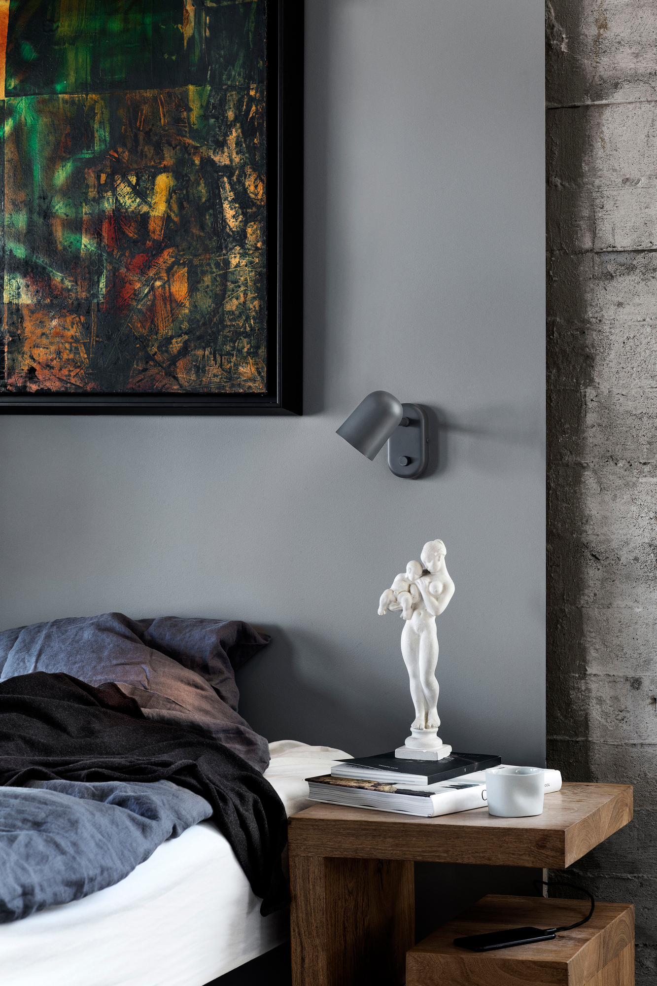 Buddy Wall wall light DARK GREY Northern SINGLE PIECES