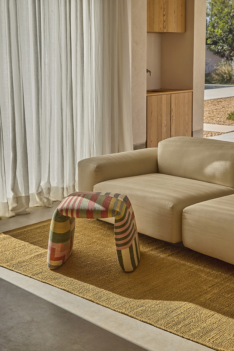 Folded Pattern Bench Bench Nanimarquina 