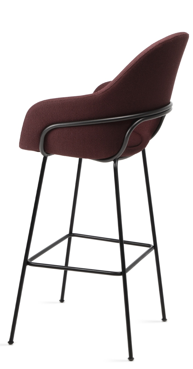 Theia Barstool Armchair High Barstool Freifrau Manufaktur