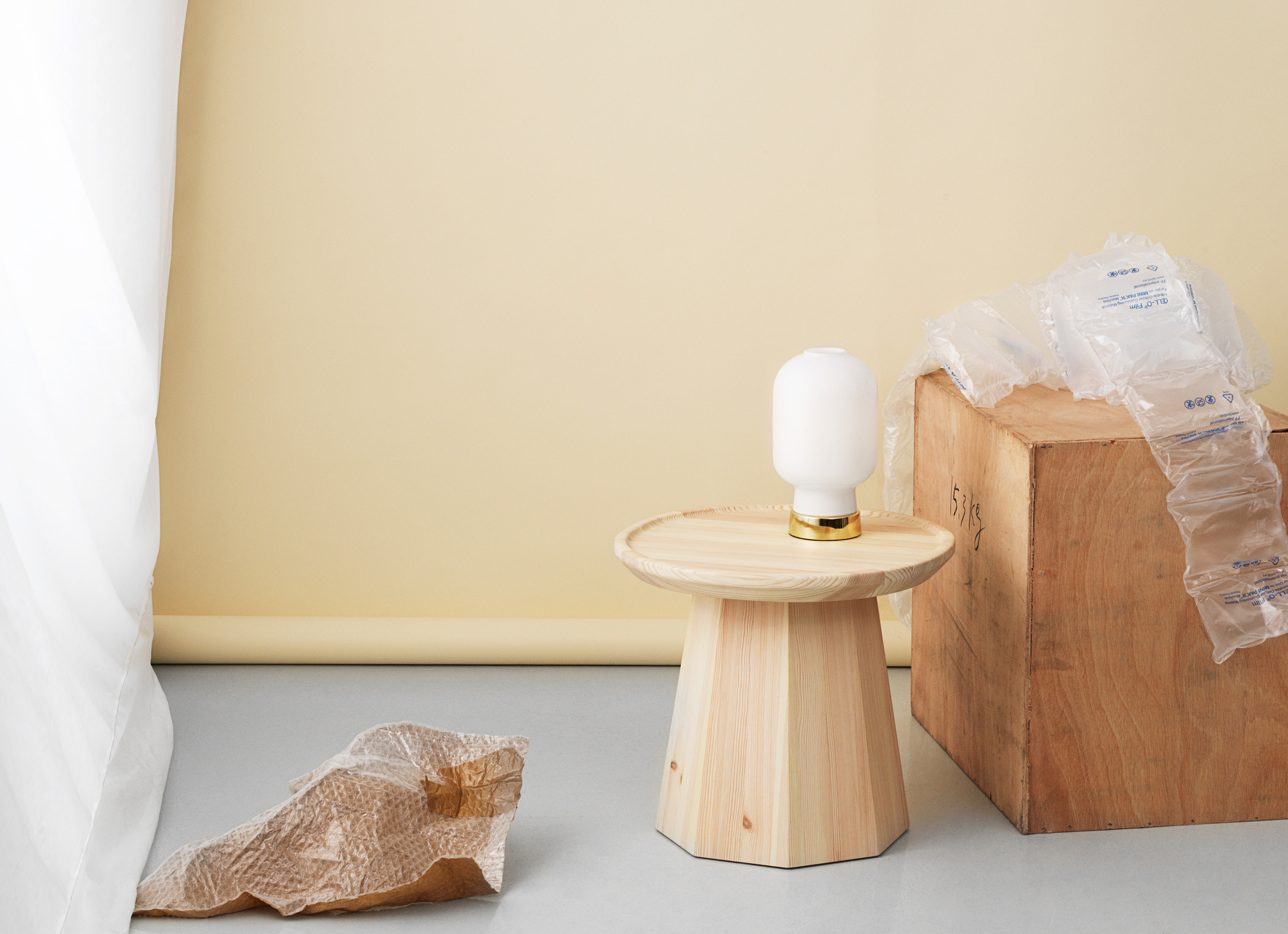 Pine Table Small Side table Normann Copenhagen
