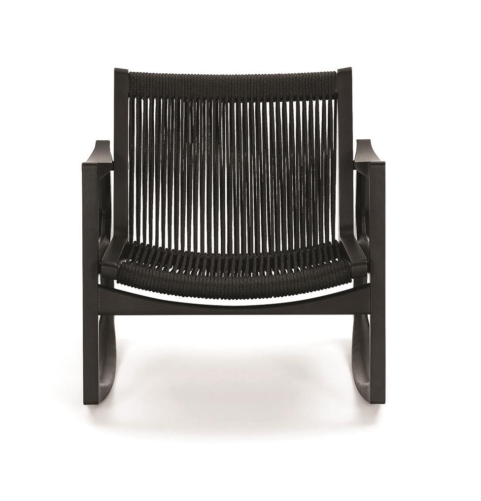 Euvira rocking chair unpadded ClassiCon