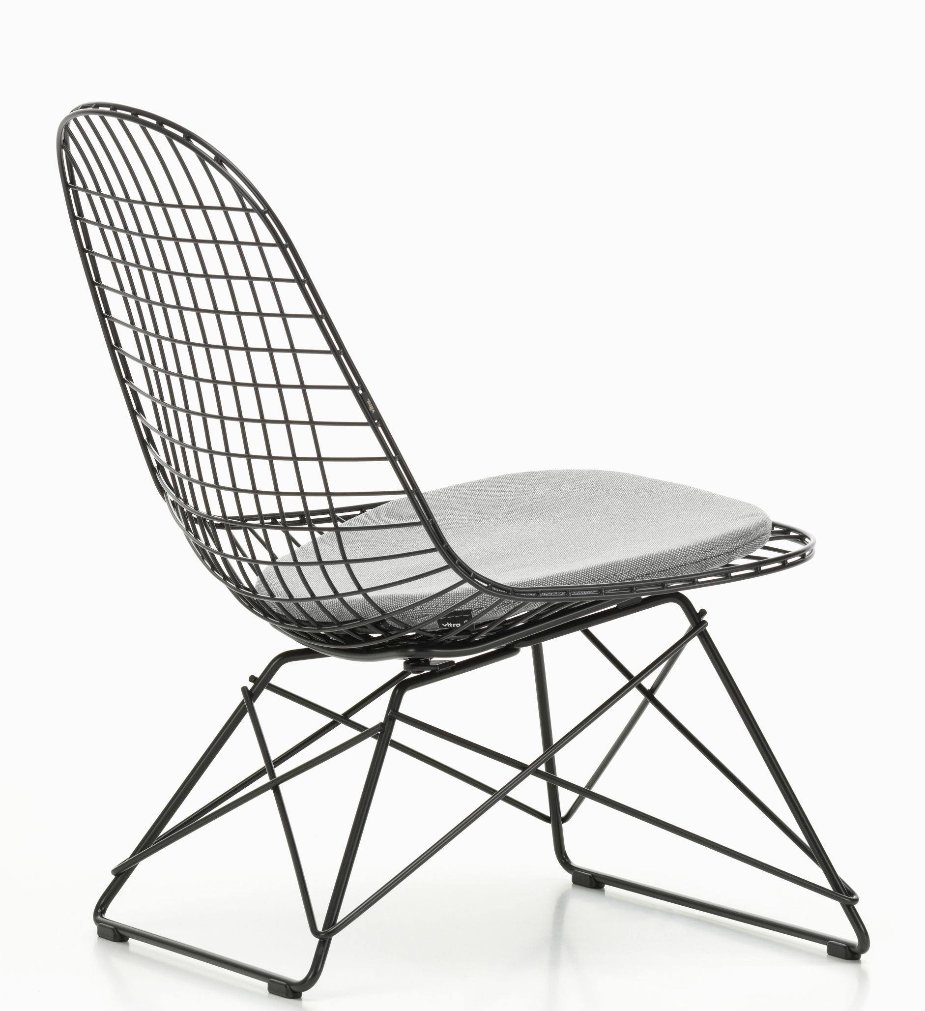 LKR-5 Wire Chair Chair with Seat Cushion Vitra