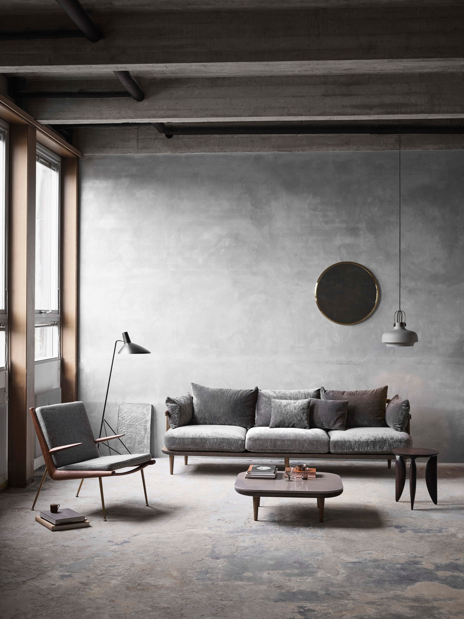 Fly Lounge 3-Seater Sofa SC12 AndTradition