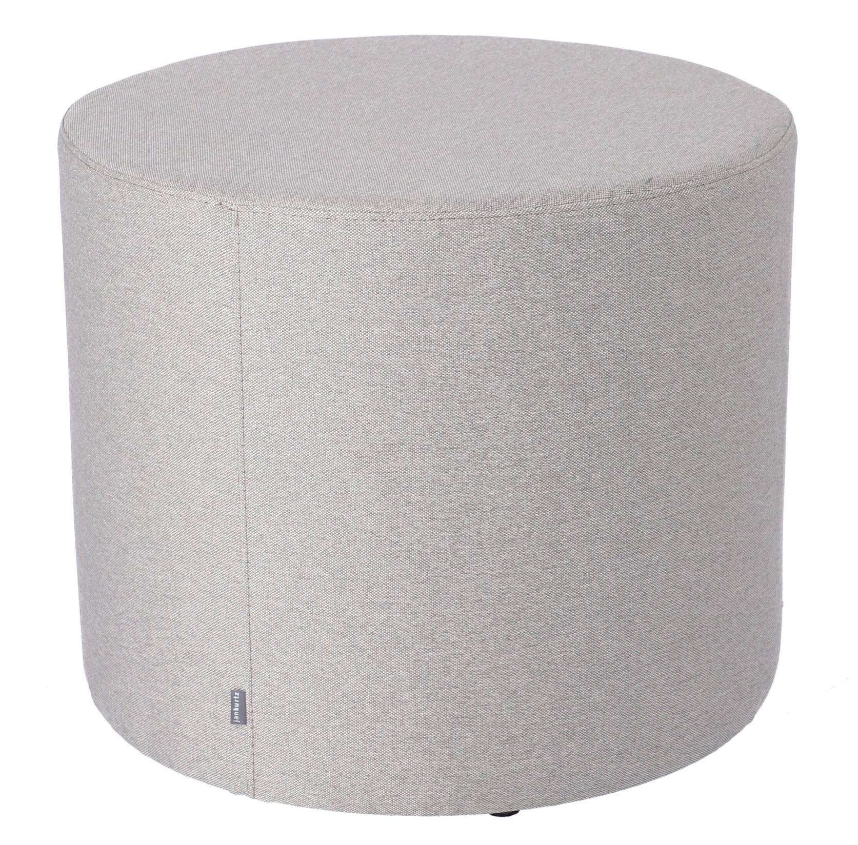 Rondo Pouf Ø 50 Light Grey Jan Kurtz