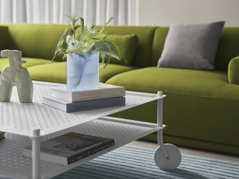 Flow Coffee Table Coffee Table on castors Indoor / Outdoor Muuto