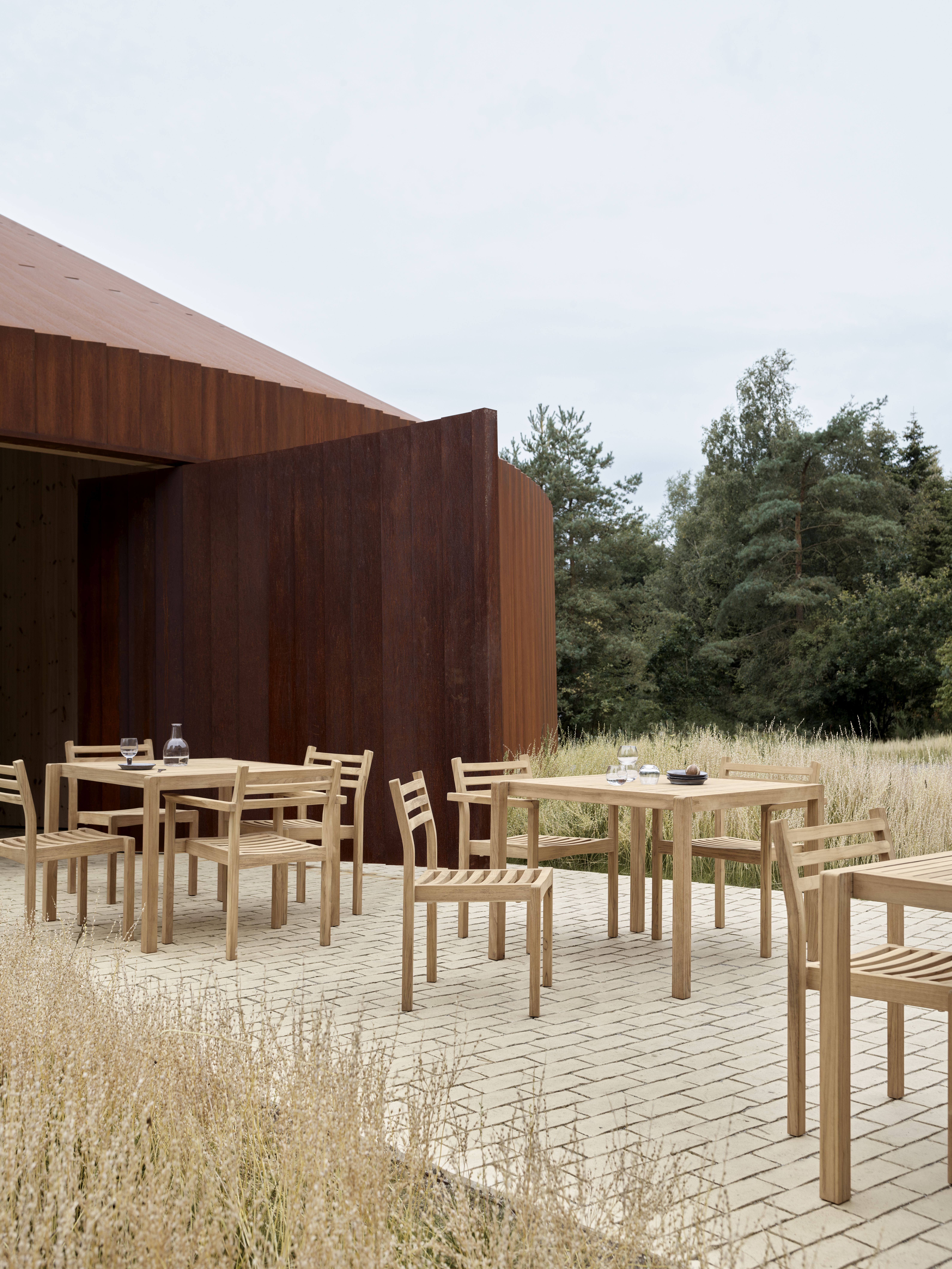 AH502 Armchair Teak Outdoor Carl Hansen & Søn