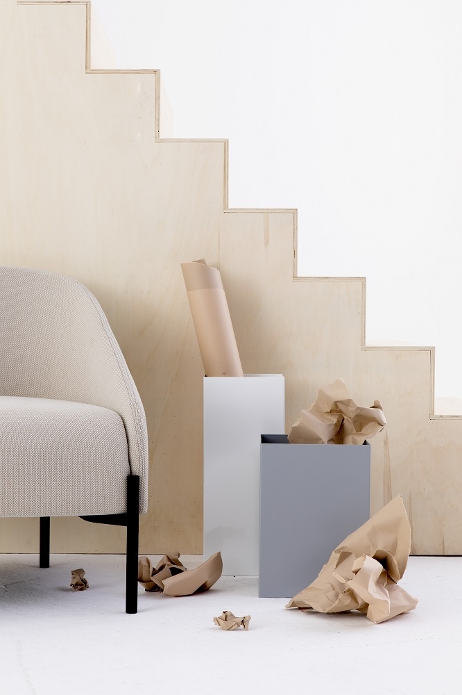 Square Waste paper basket Cascando