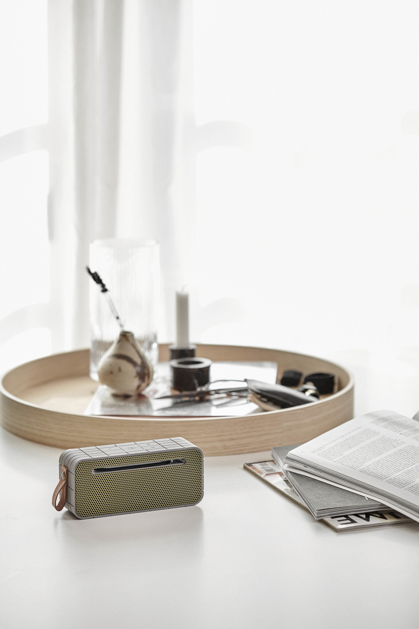aMOVE Bluetooth loud Speaker Cool grey Kreafunk SINGLE PIECES