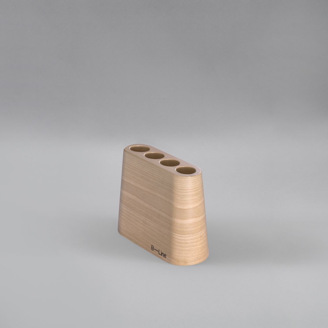 Aki Jr pen holder made of solid wood B-Line
