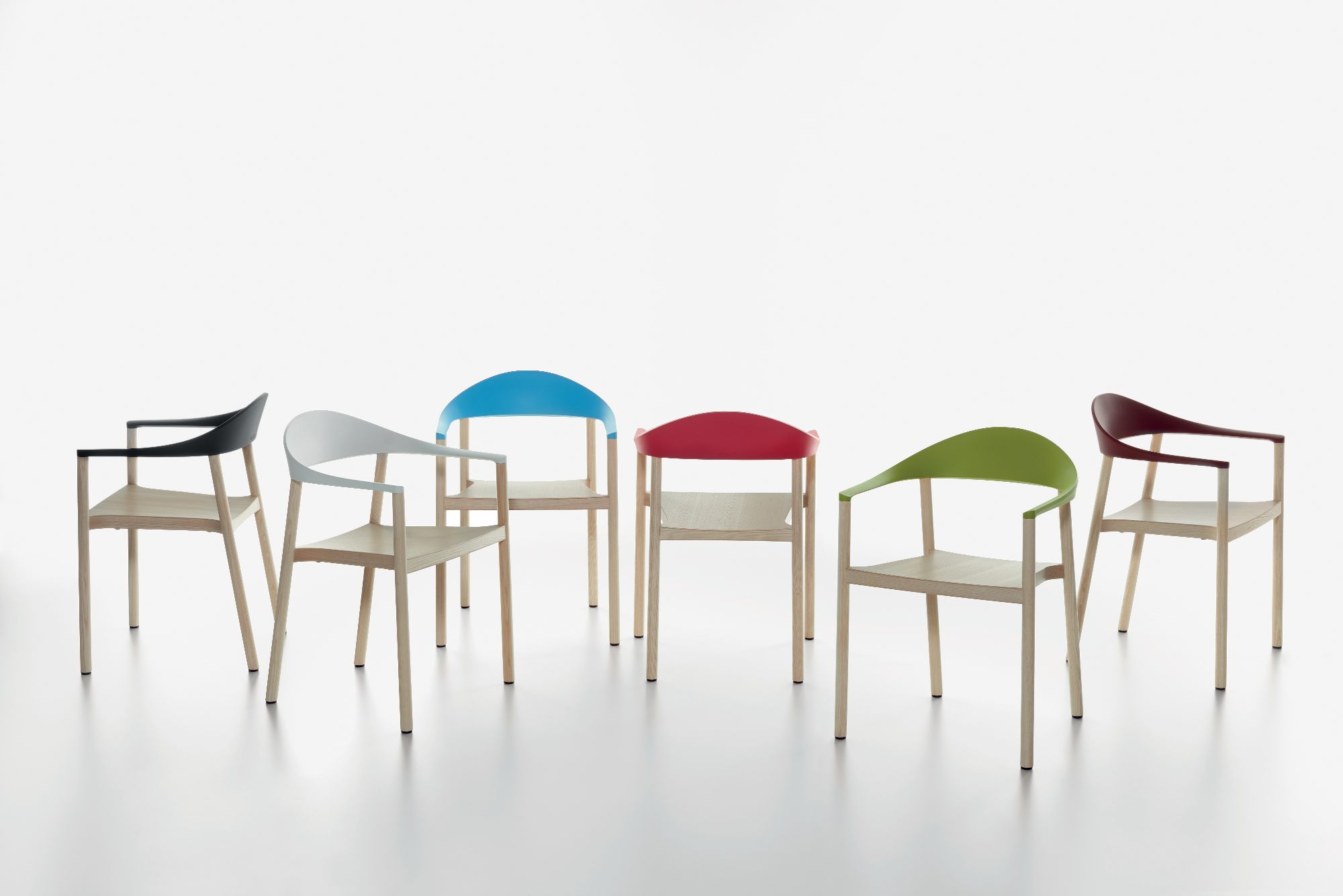 Monza Armchair Armrest Chair Plank