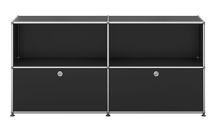 USM Haller sideboard with 2 folding doors – QUICK SHIP