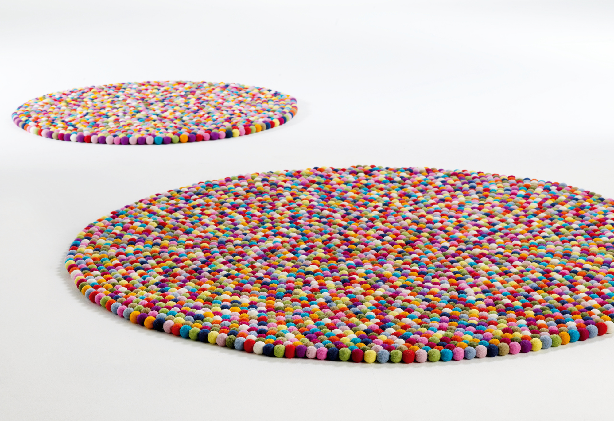 Pinocchio Carpet Ø 90 cm Hay