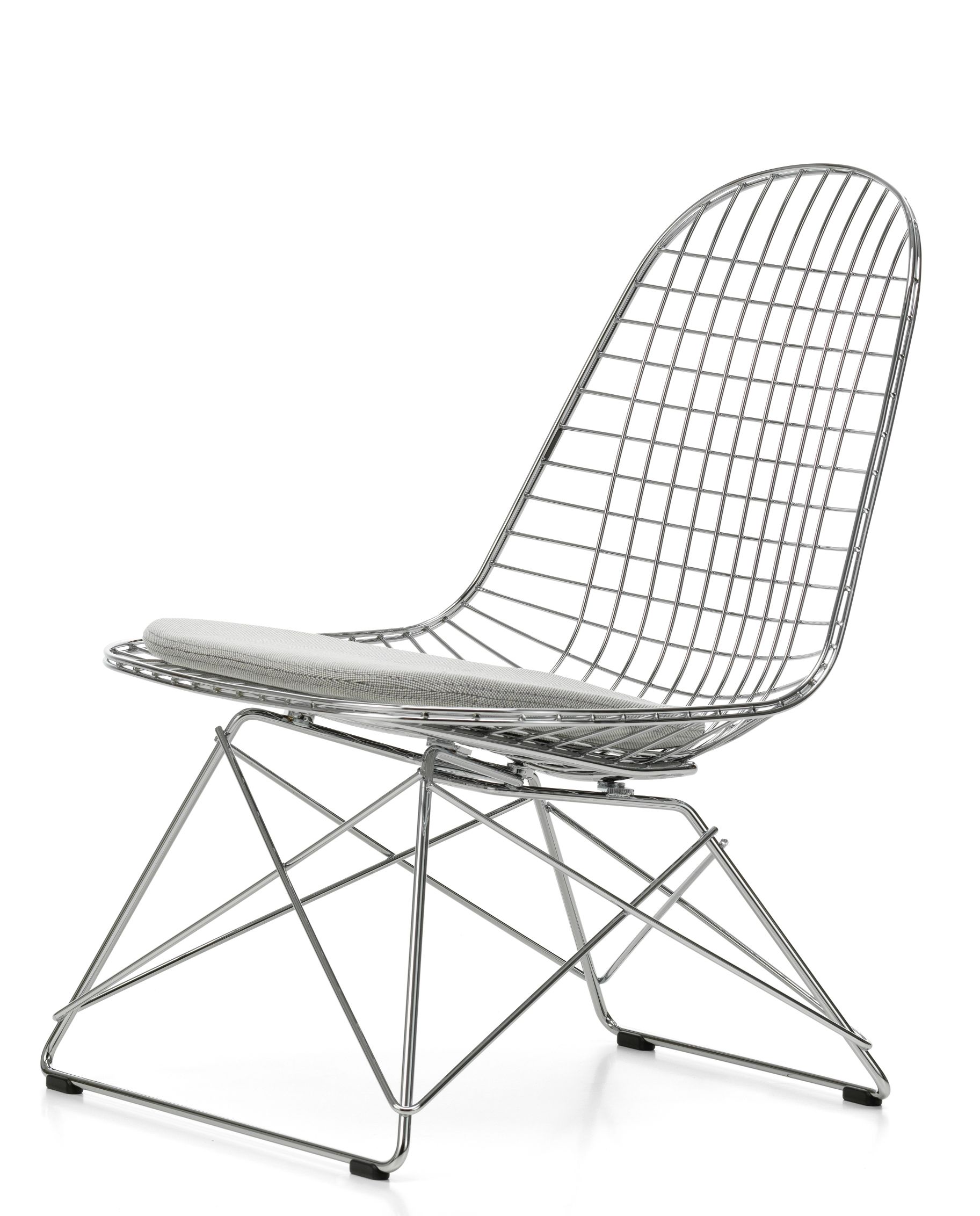 LKR-5 Wire Chair Chair with Seat Cushion Vitra