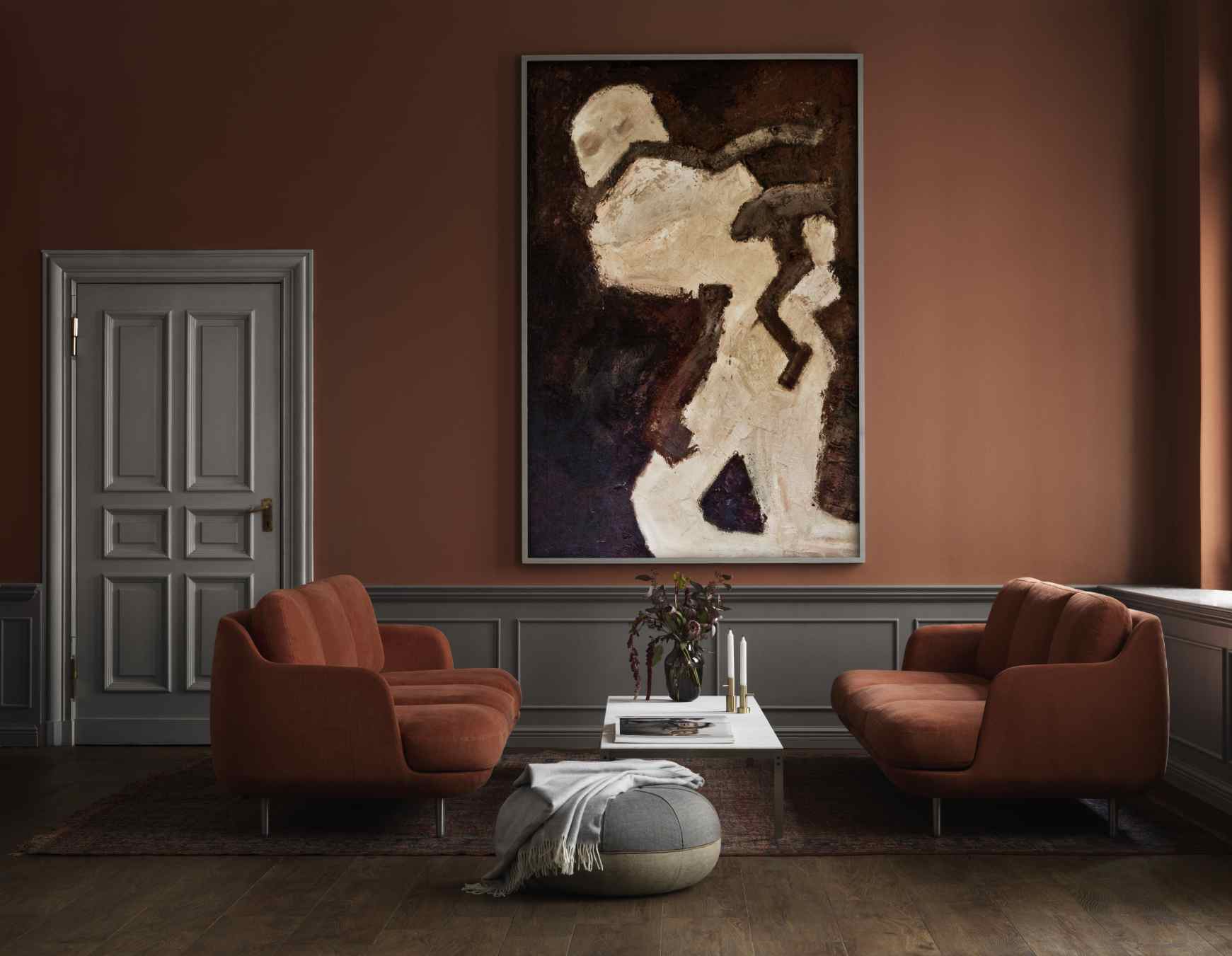 Lune 3- Seater Sofa Fritz Hansen
