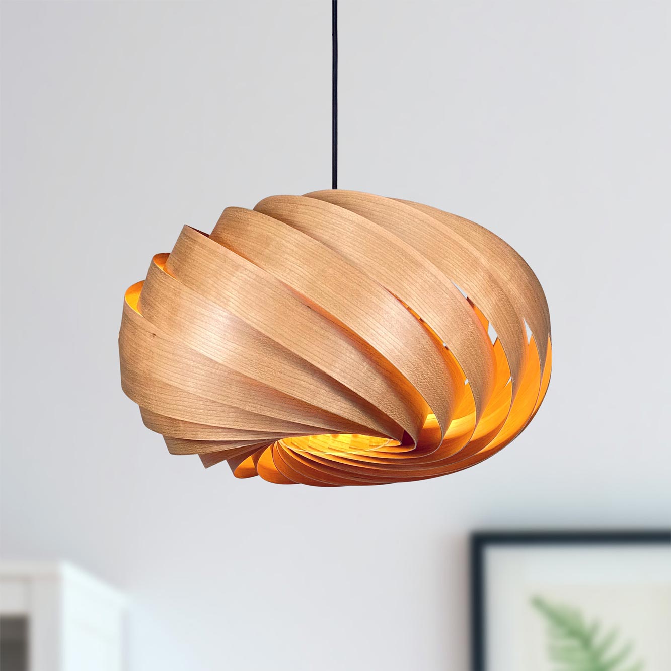 Quiescenta Pendant lamp Ø45 cm Cherry tree Gofurnit