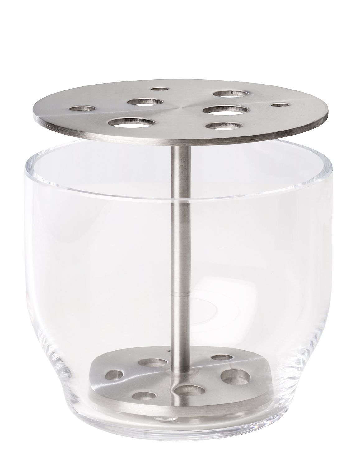 Ikebana vase small stainless steel Fritz Hansen SINGLE PIECES