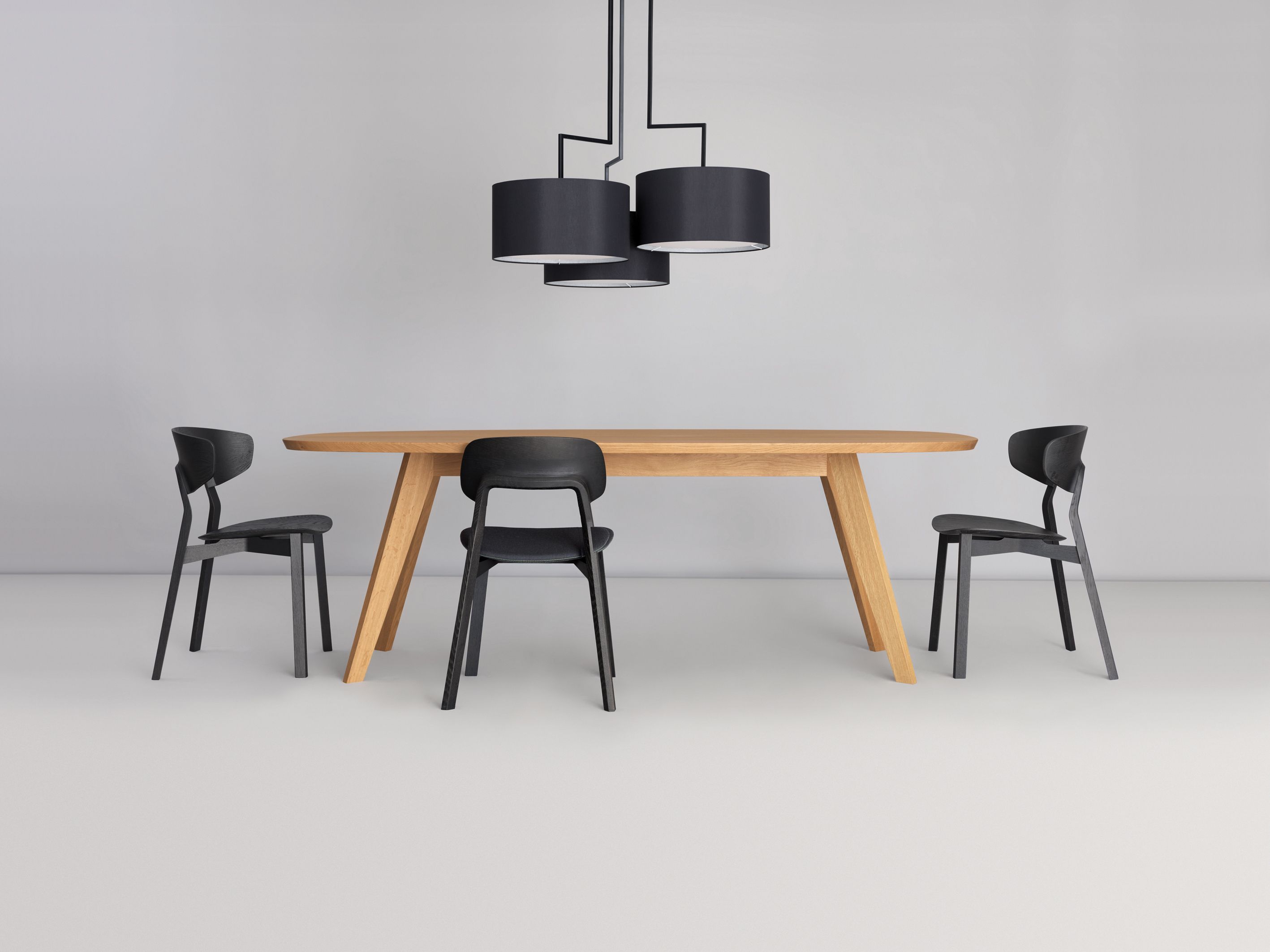 CENA table / dining table oval period