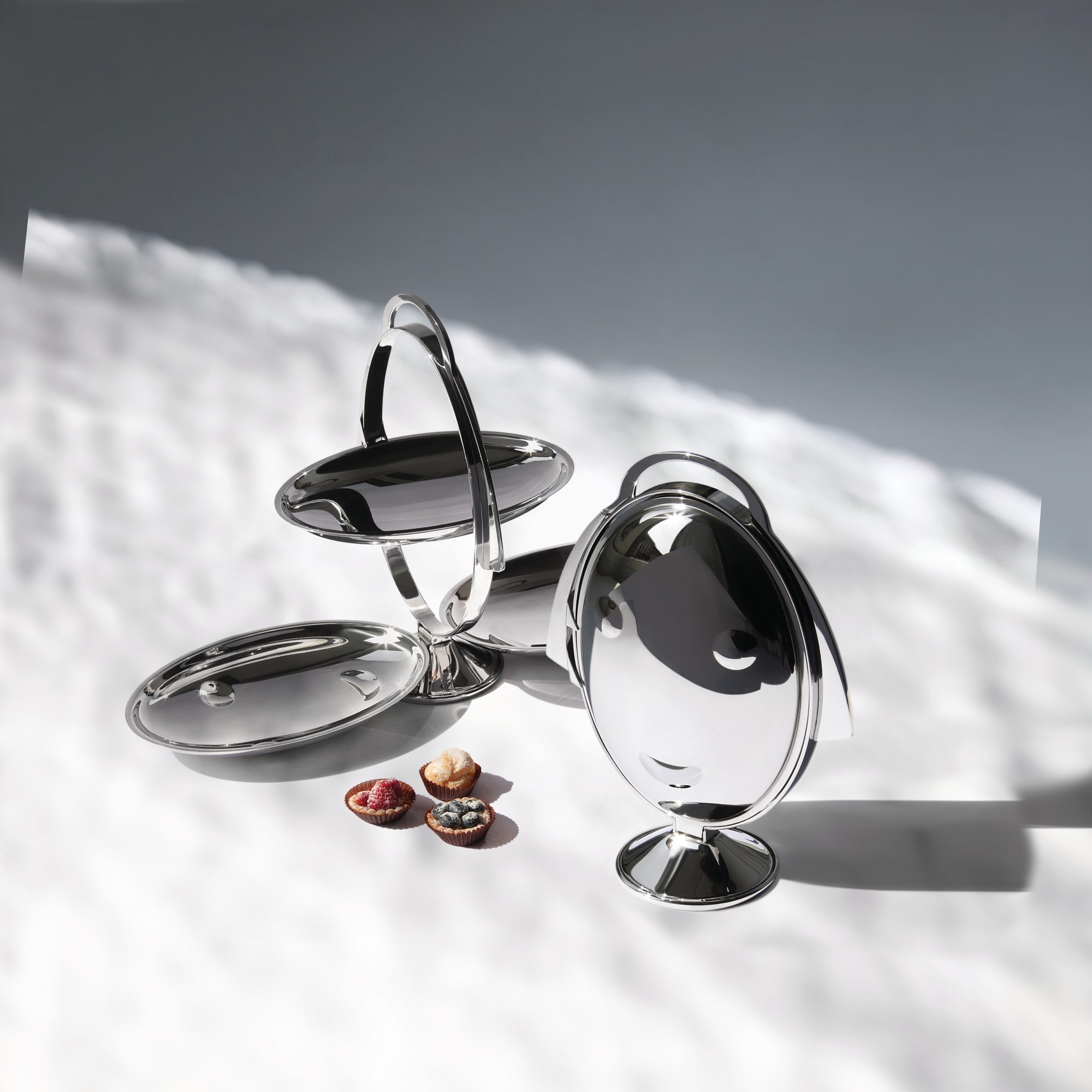 Anna Gong foldable etagere Alessi