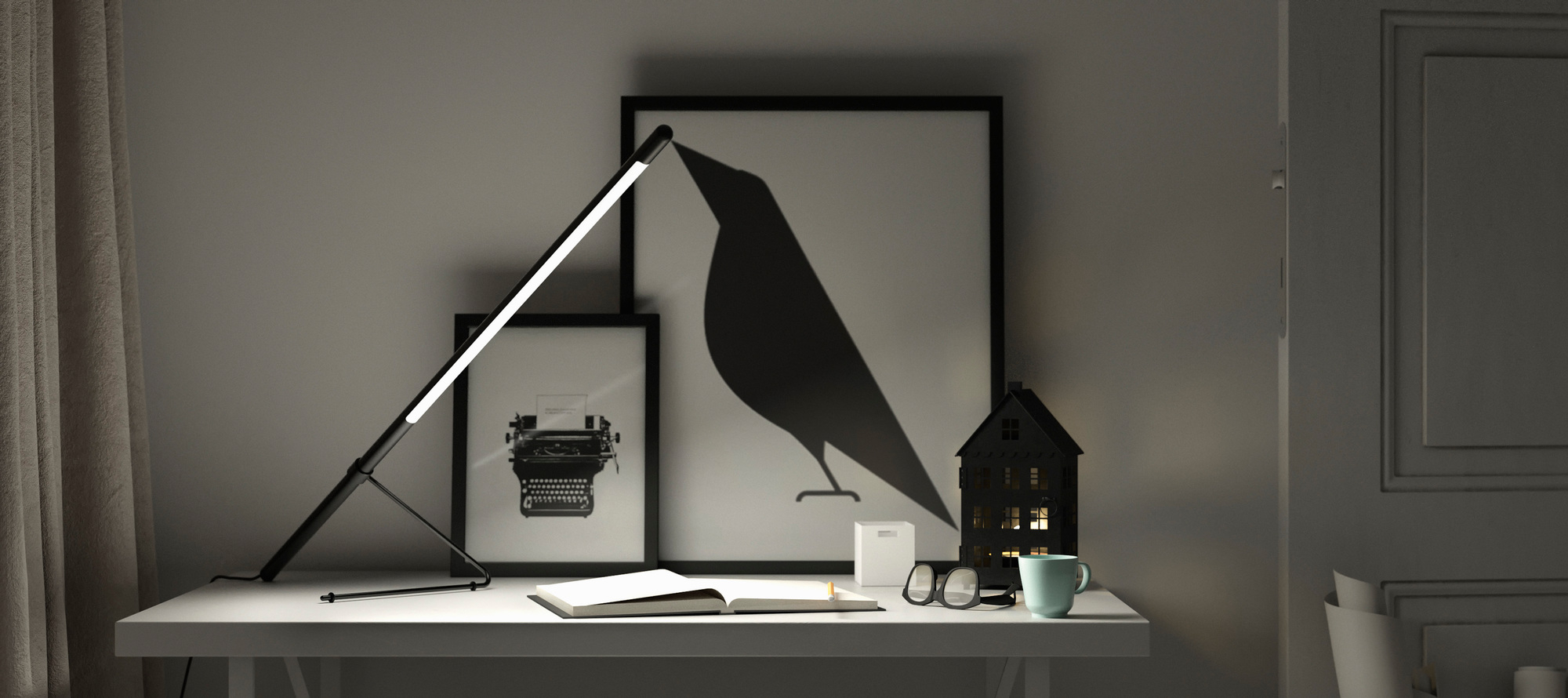 Tubo Table lamp Belux
