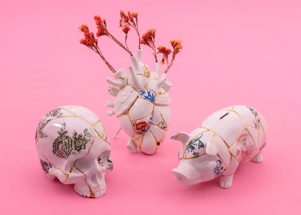 Kintsugi Moneybox Piggy Bank Seletti