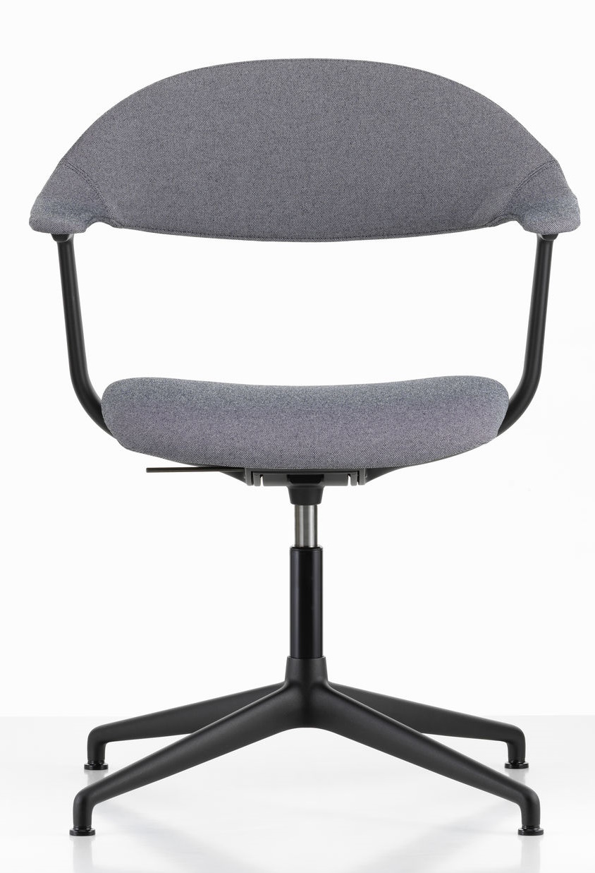 Mynt back and seat Plywood office swivel chair Vitra