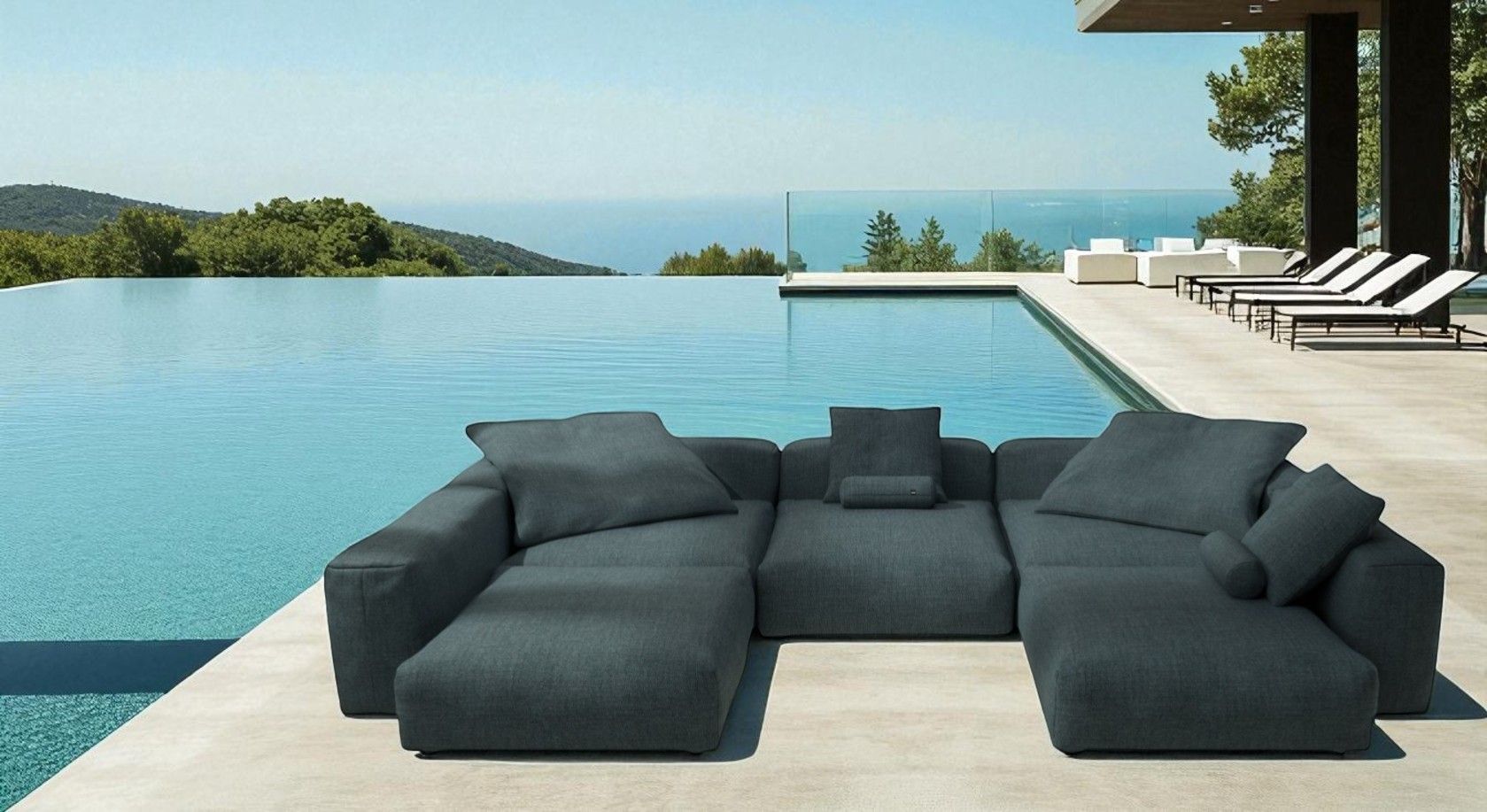 Sofa Set 06 Outdoor 6.5-seater vetsak