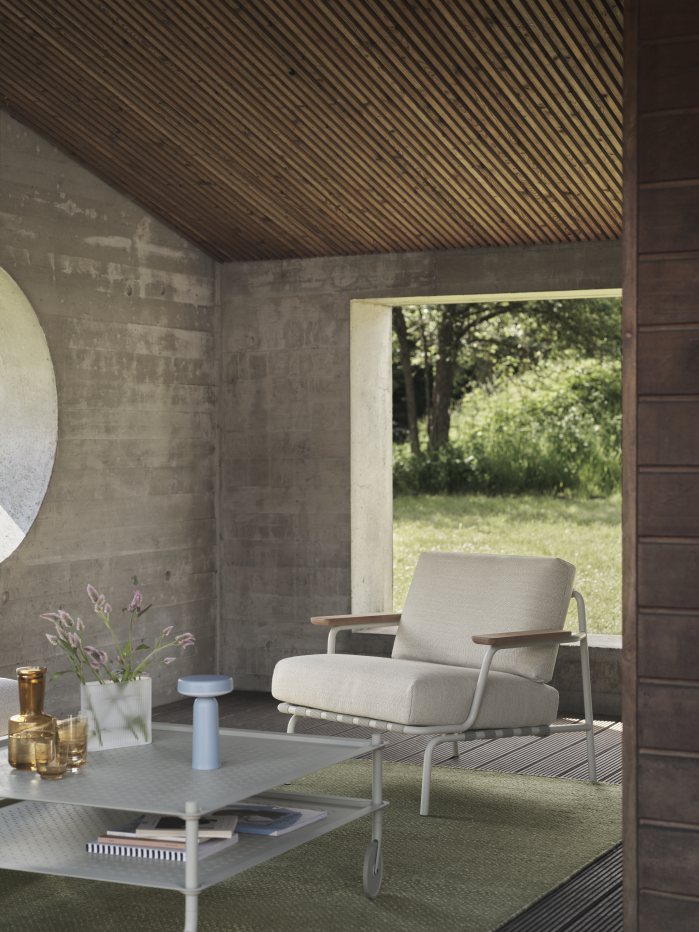 Flow Coffee Table Coffee Table on castors Indoor / Outdoor Muuto