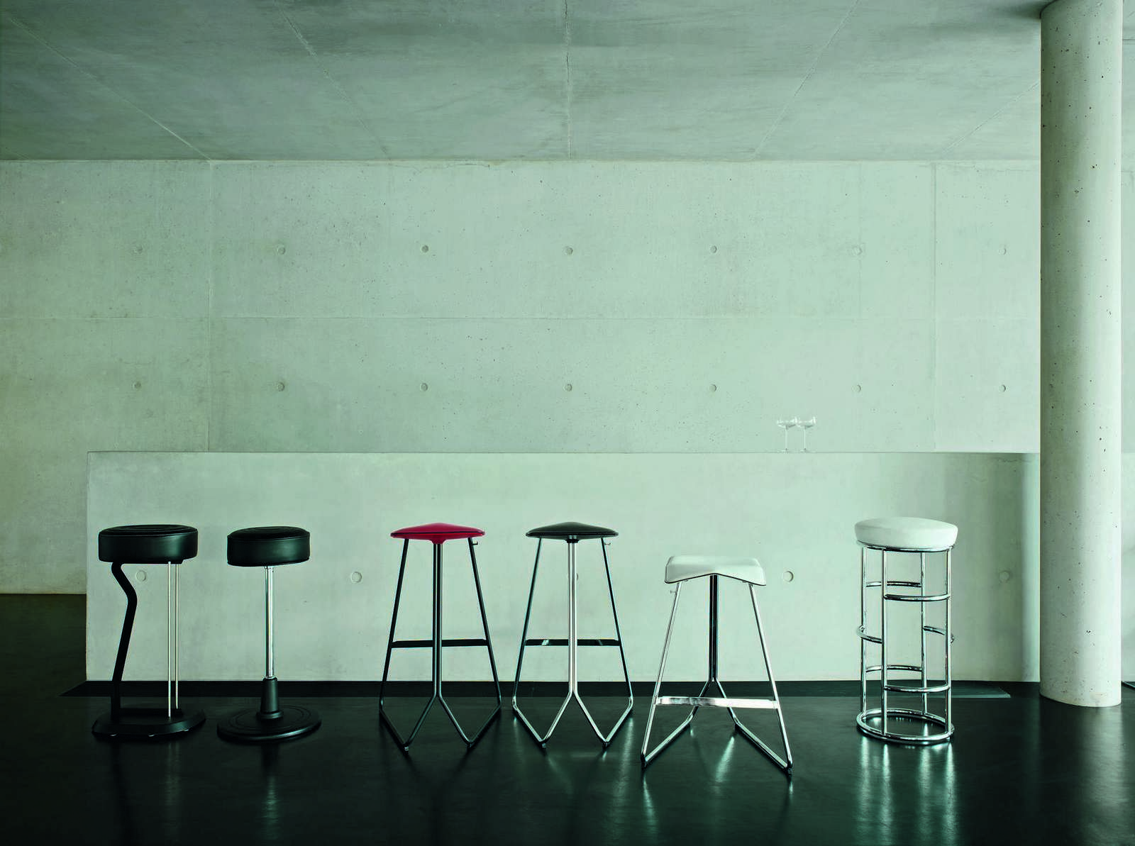 Bar Stool No. 1 Bar Stool ClassiCon - QUICK SHIP