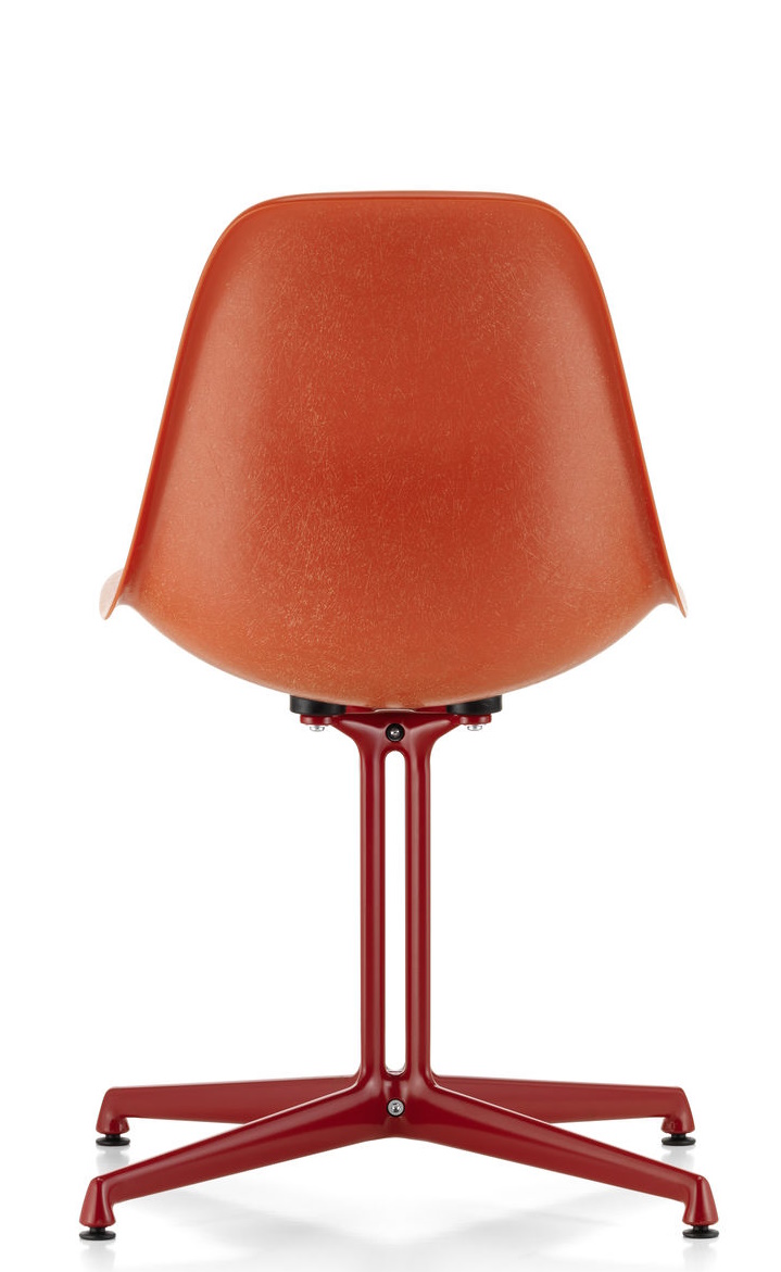 Eames Fibreglass Side Chair La Fonda Red Orange Vitra LIMITED EDITION 