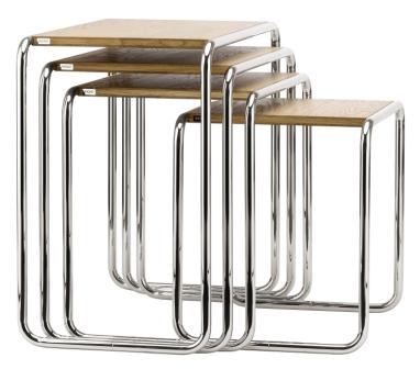 B 9 set side tables Thonet QUICK SHIP