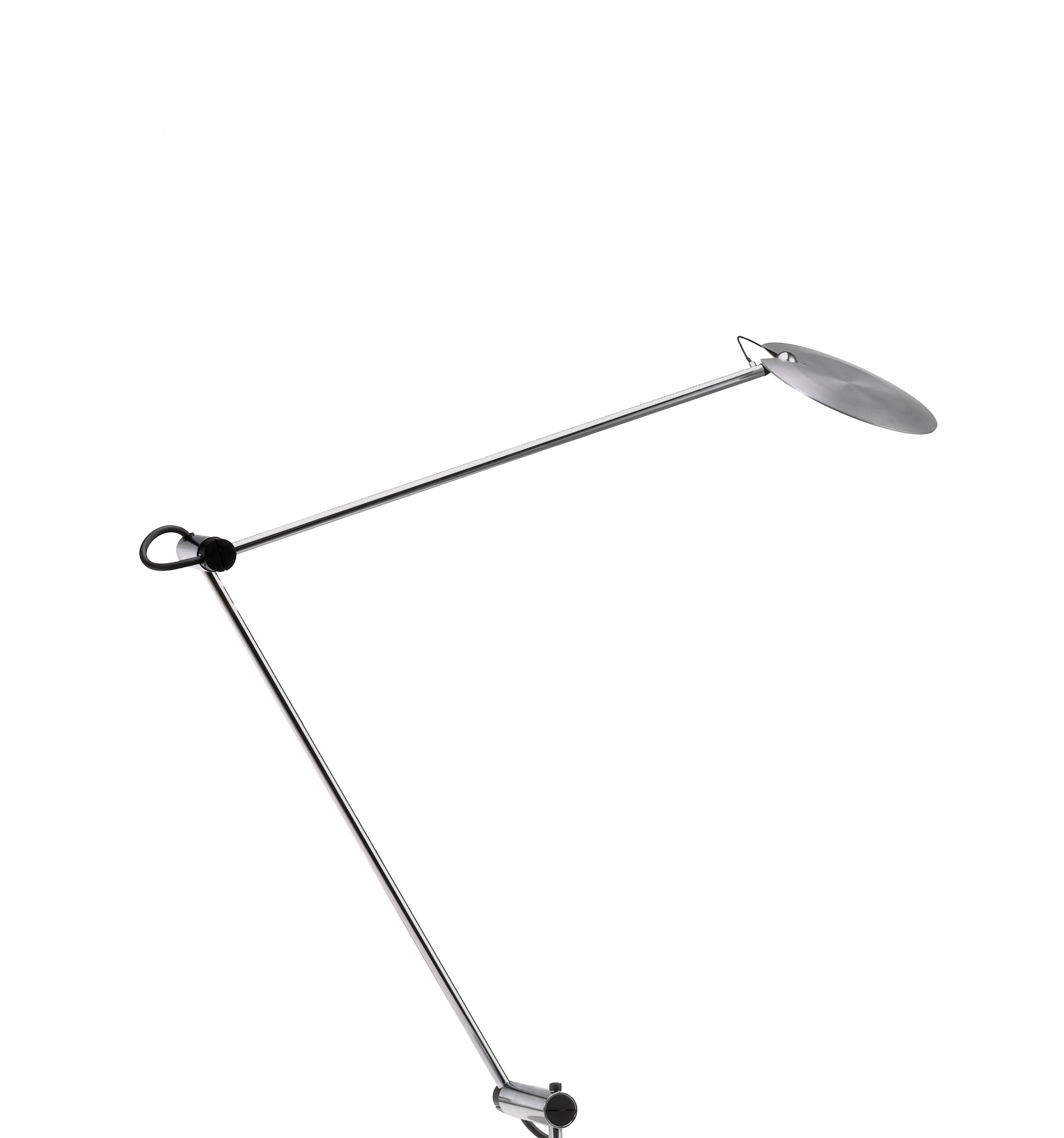 Pina LED table lamp suitable for USM Haller table leg Baltensweiler