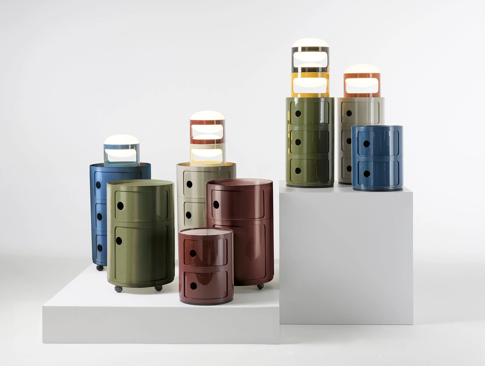 Componibili New Big 2-piece element 4922 Container Kartell