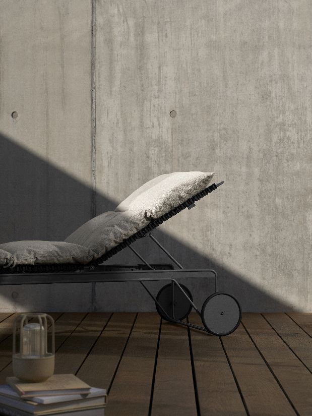 Cushion Cushion for Click Adjustable Chaise Longue Sun Lounger Outdoor Houe Howe