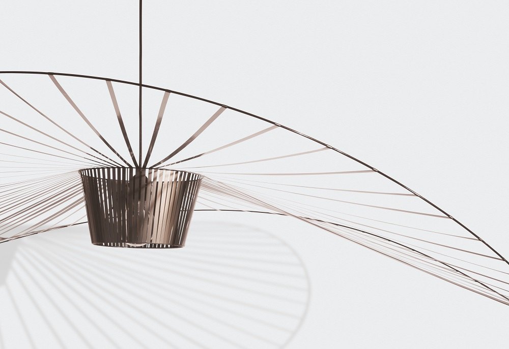 Vertigo Pendant Lamp Large Bronze Petite Friture