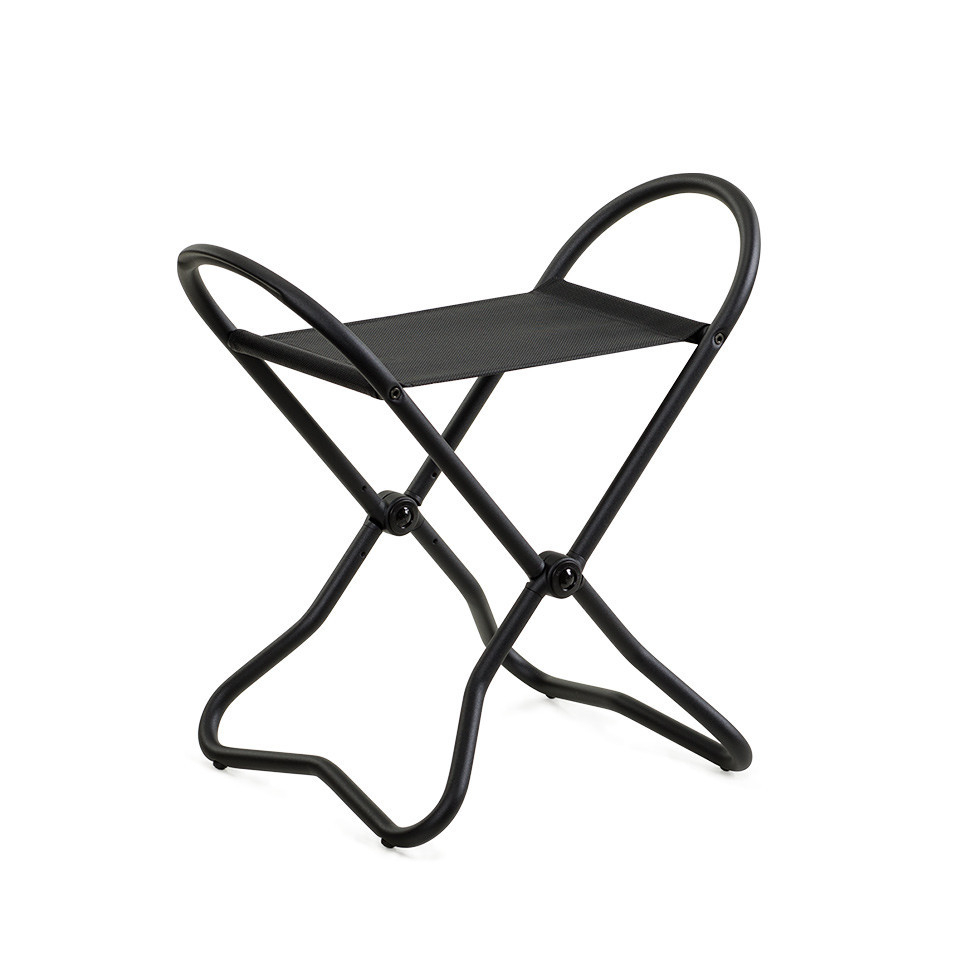 Chicago folding stool Lectus black